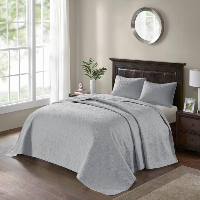 Madison Park Mansfield Reversible Bedspread Set