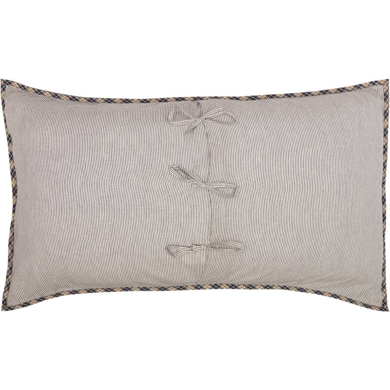 Dakota Star Farmhouse Blue King Sham 21x37