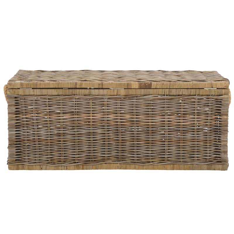 SAFAVIEH Signy Rattan Basket - 16"W x 16"D x 26"H