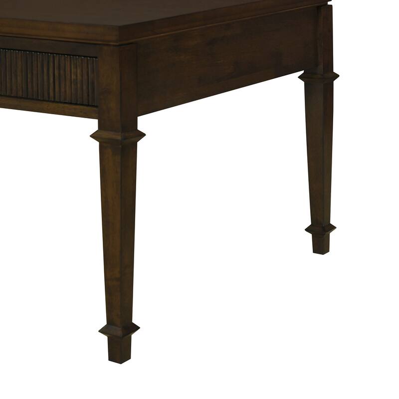 Martha Stewart Lily Pond Kenna Fluted 2-drawer Coffee Table