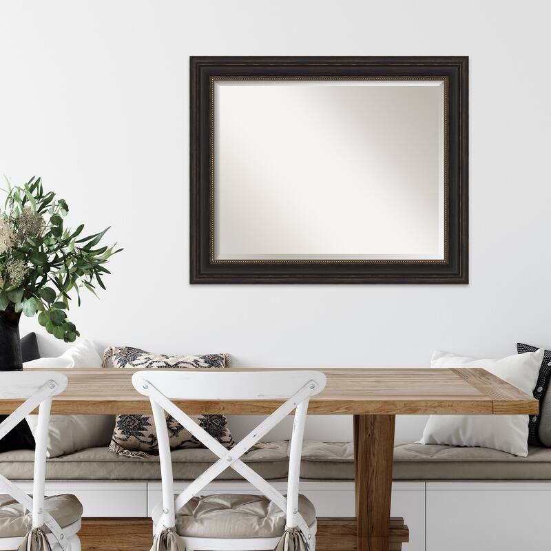 Beveled Wall Mirror - Accent Bronze Frame - Accent Bronze