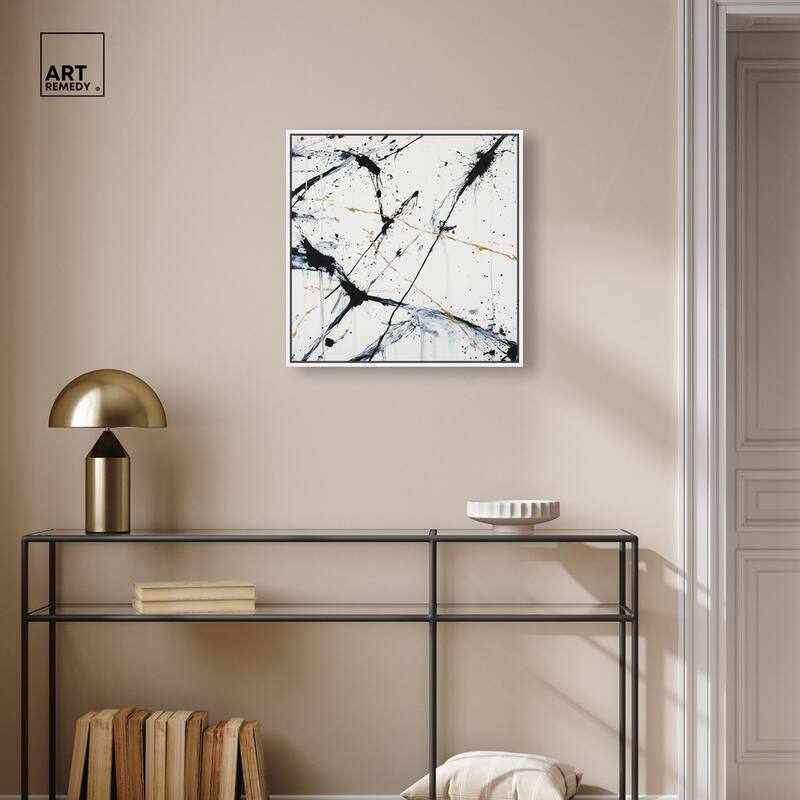 Splintered Impact I Canvas by Art Remedy