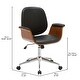 preview thumbnail 5 of 12, Carson Carrington Vejle Office Chair
