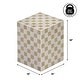 preview thumbnail 24 of 56, Callista Modern Ceramic Tiled Cube Side Table, Square Mosaic Pedestal Accent End Table for Living Room Bedroom - 14 X 14 X 18