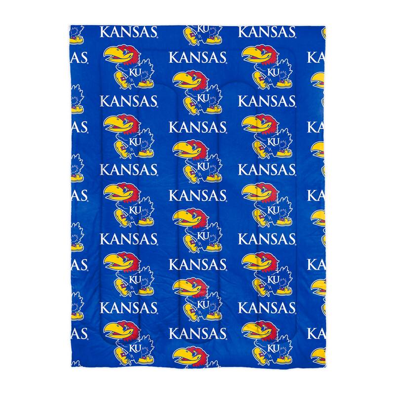 NCAA Rotary 5-piece Twin Bed in a Bag Set