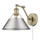Option Aged Brass & Pewter