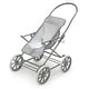 preview thumbnail 21 of 42, Badger Basket Just Like Mommy 3-in-1 Doll Pram/Carrier/Stroller