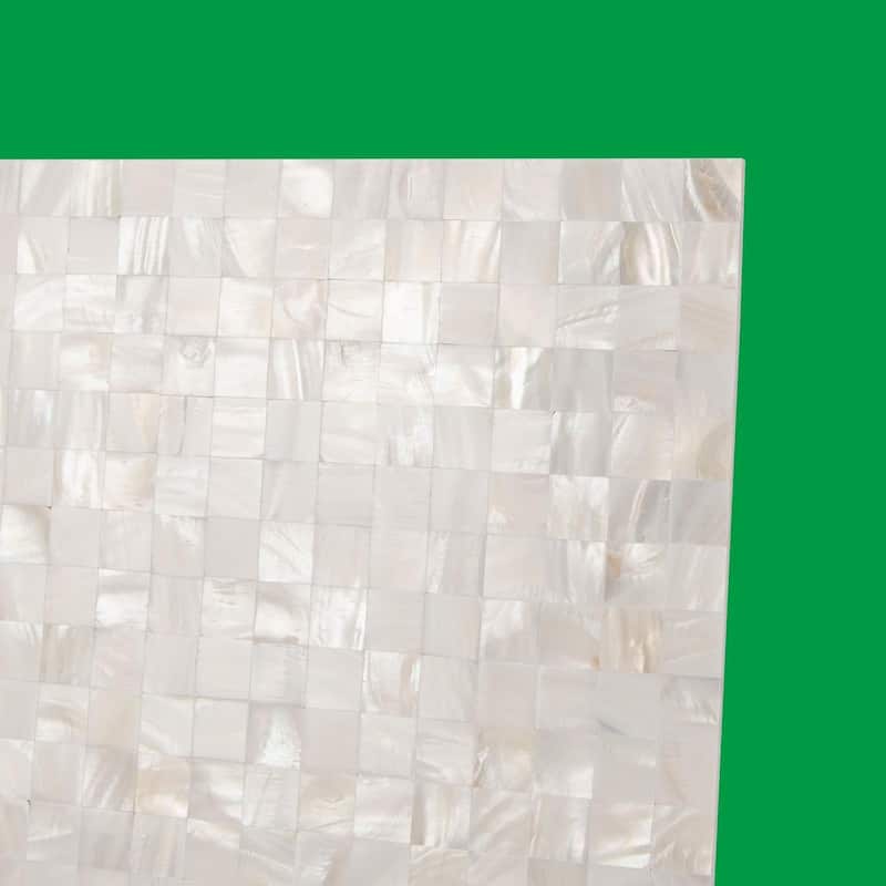 Art3d 10pcs 11.8”x11.8” Thick Natural Mica Wall Tiles Wall Paneling - 11.8"x11.8"-Square sheets