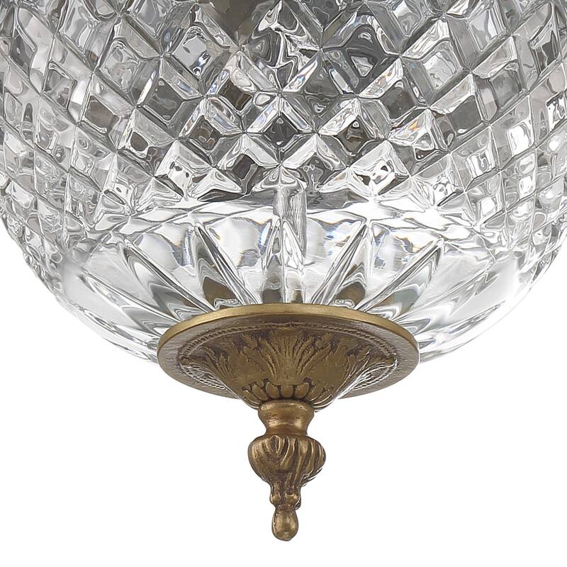 Crystorama Lighting Group Richmond 2 Light 8" Wide Flush Mount Bowl