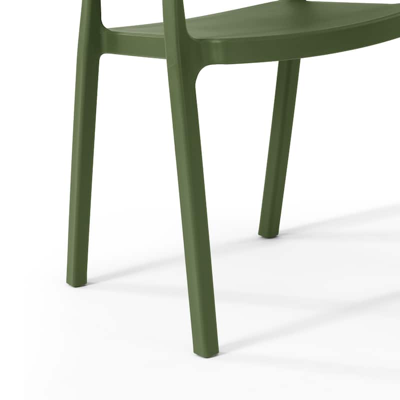 Frond and Form Outdoor Stacking Dining Armchair (Set of 2)