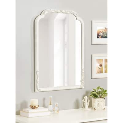 Kate and Laurel Fraimont Scallop Wall Mirror - 24x34