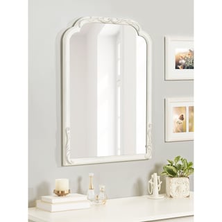 Kate and Laurel Fraimont Scallop Wall Mirror - 24x34