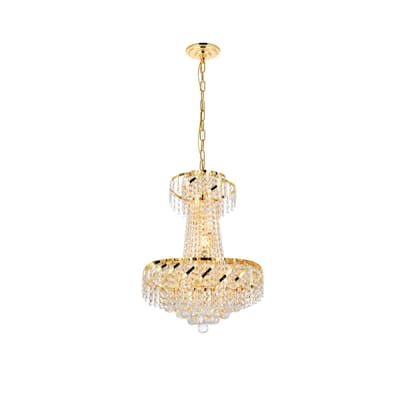 Fleur Illumination 6 light Gold Pendant