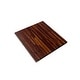preview thumbnail 24 of 42, Forever Joint Wood Butcher Block Countertop 1.5" x 26" x 26 - Walnut