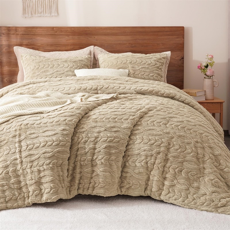 Sherpa fleece comforter new arrivals
