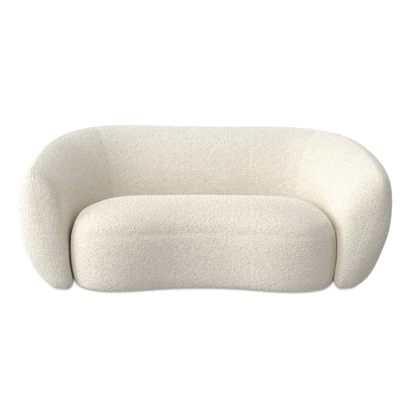 WYNDENHALL Cara 69"Wide Contemporary Loveseat Sofa in Performance Fabric - 69" W x 39.25" D x 28.75" H