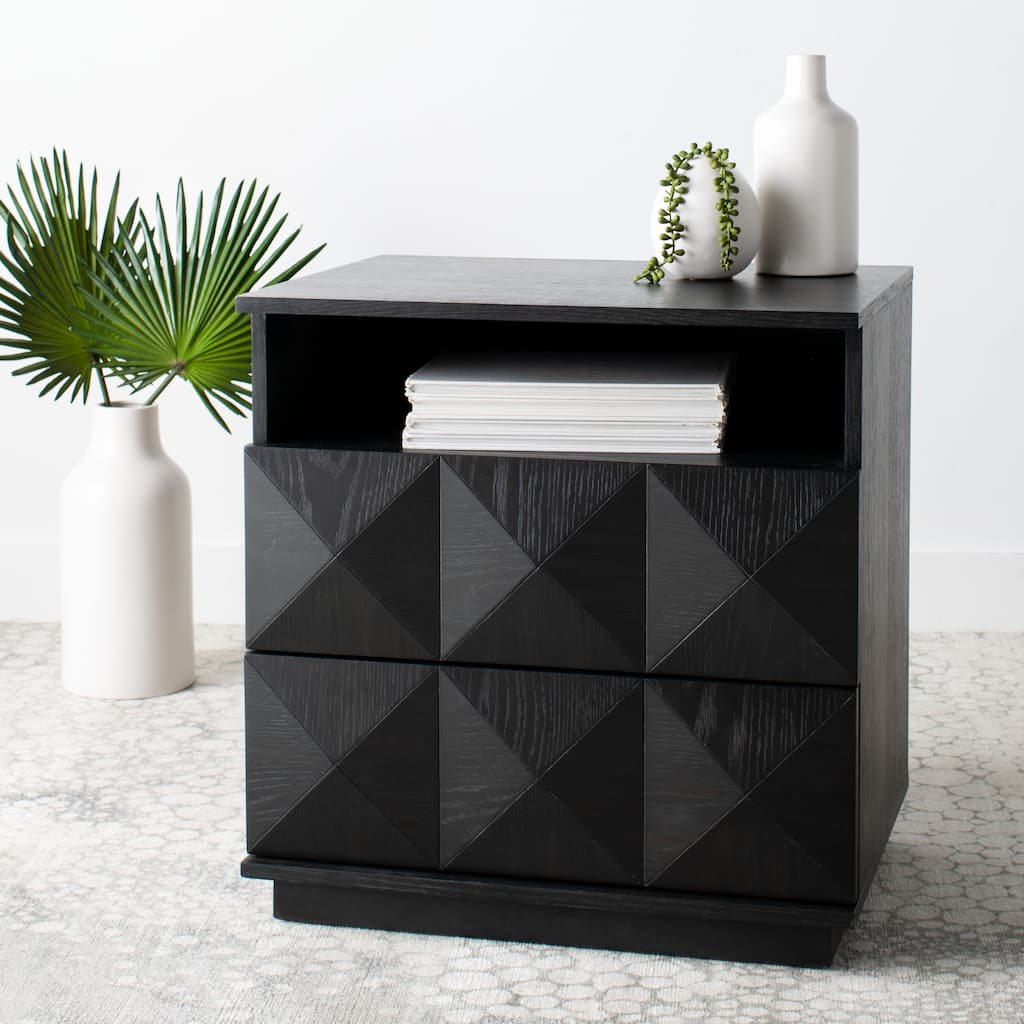 SAFAVIEH Couture Dzidra 2-Drawer Nightstand