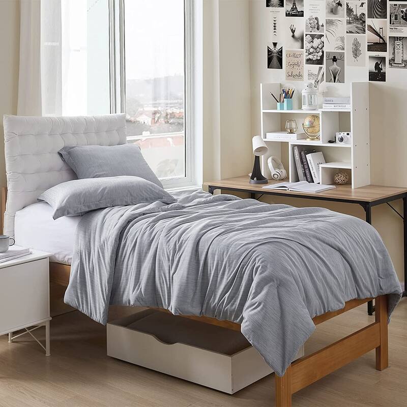 Cool Cool Summer® - Coma Inducer® Oversized Comforter Set - Cooling Gray - Twin XL
