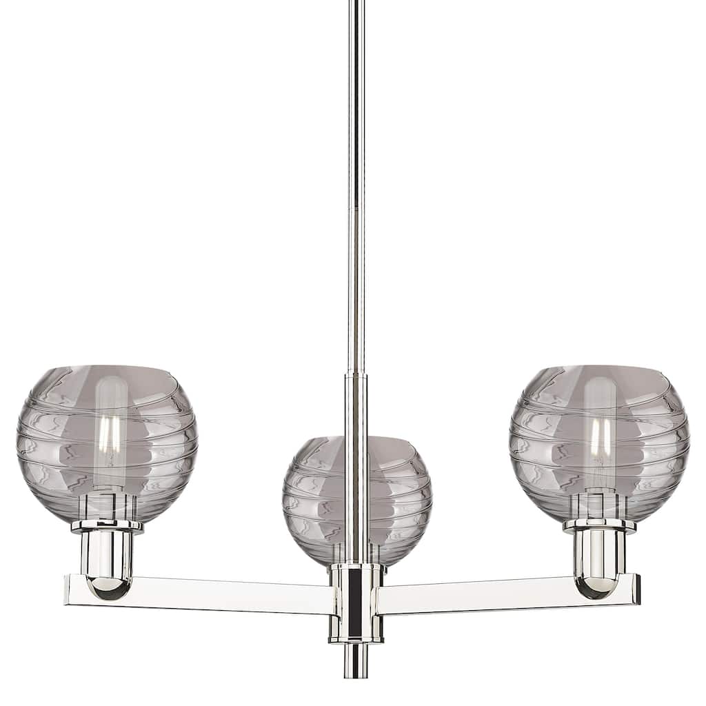 Innovations Lighting 716-3CR-G1213-6SM Athens Deco Swirl 3 Light 18"