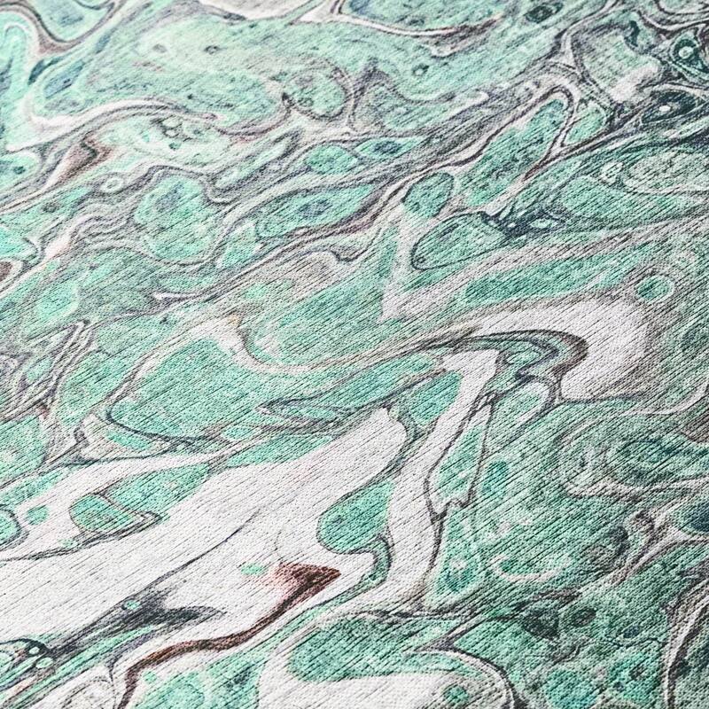 Indoor/ Outdoor Addison Karina Abstract Washable Area Rug