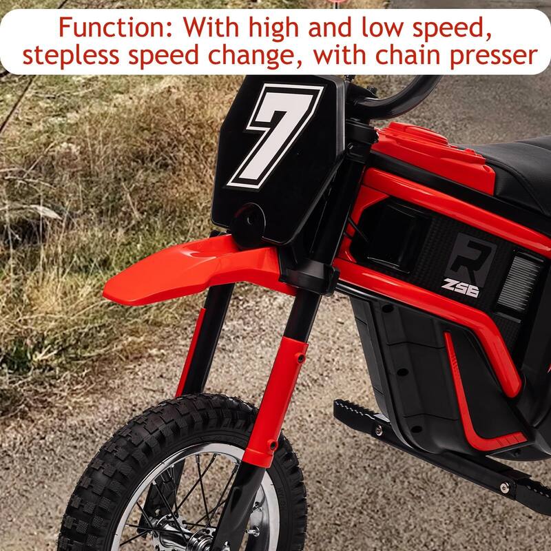 Kids Ride On Motorcycle & Electric Motocross Bike