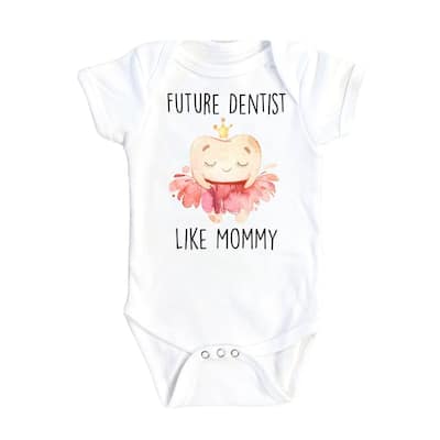 Dental - Baby Boy Girl Clothes Infant Bodysuit Funny Cute Newborn 16