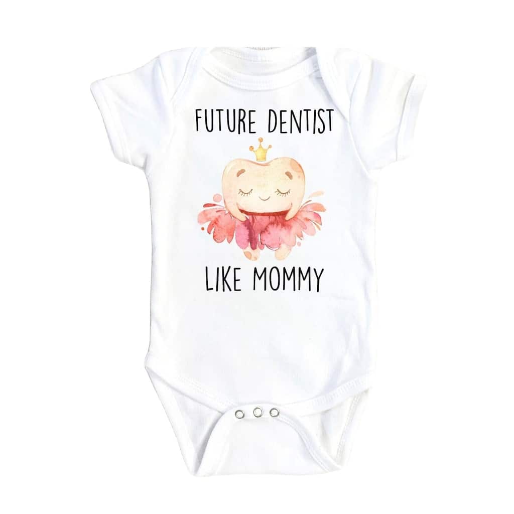 Dental - Baby Boy Girl Clothes Infant Bodysuit Funny Cute Newborn 16