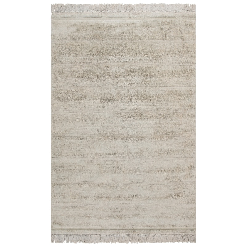SAFAVIEH Hand-Woven Easy Care Katey Modern & Contemporary Cotton - 6' x 9' - Green - Rectangle