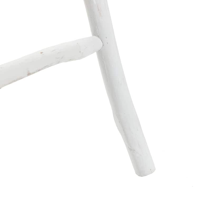 White Solid Wood 5-Rung Blanket Ladder - 59.1" H