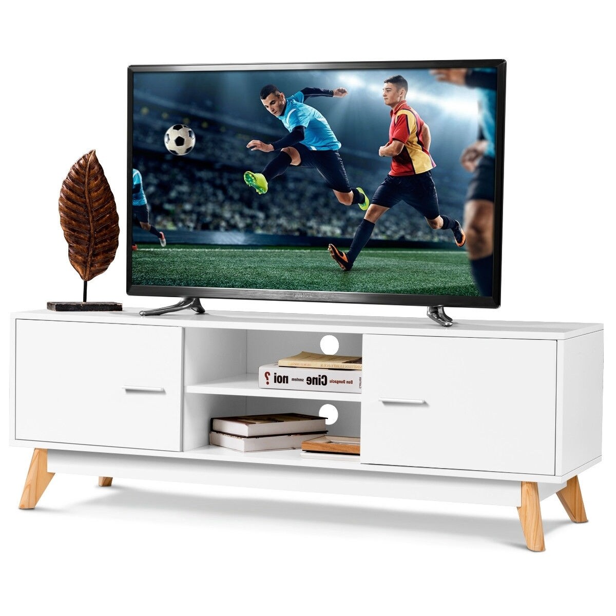 Modern Mid Century Style Entertainment Center Tv Stand In Mid Century Style Entertainment Center