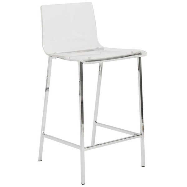 Low back acrylic counter stools deals