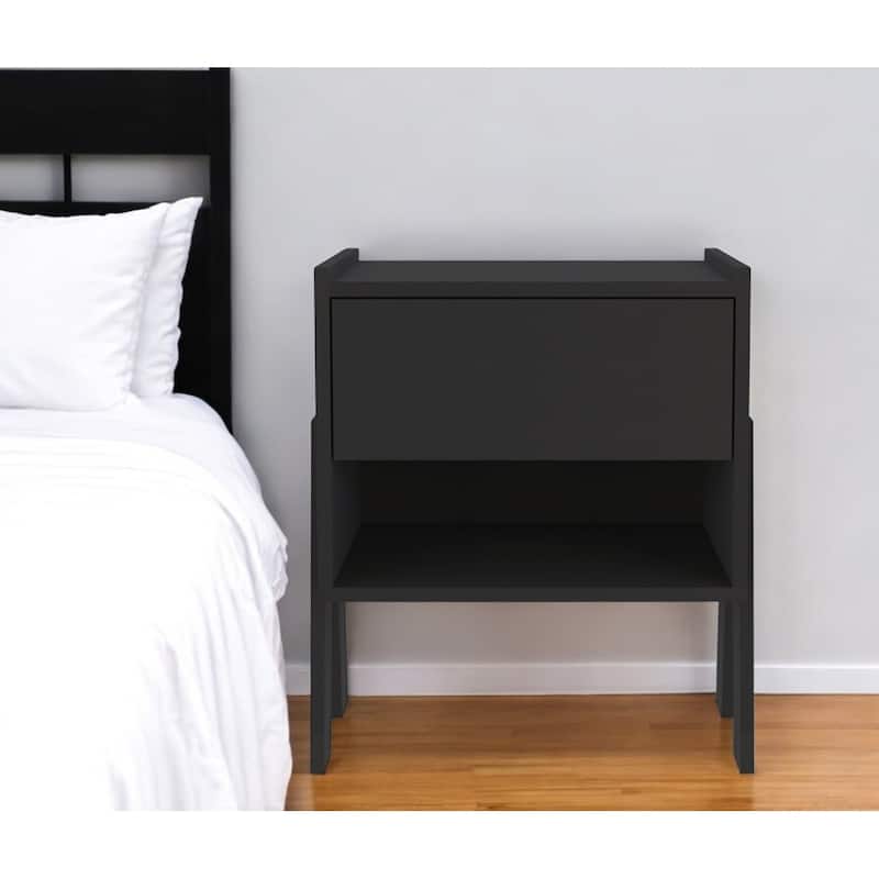 18.89" Rectangular One Drawer With Manufactured Wood Top - 18.89x15.74x21.88 - Wood - 18.89x15.74x21.88