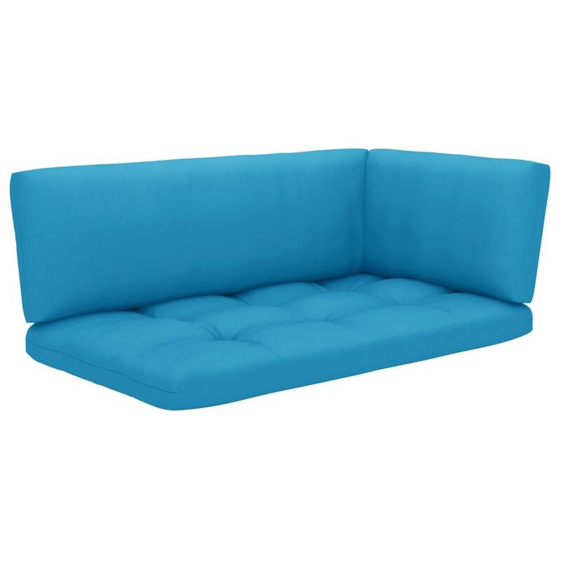 vidaXL Chair Cushion Water Repellent Pallet Cushion Seat Pad Pillow Fabric - 40.6" x 22.8" x 3.9"