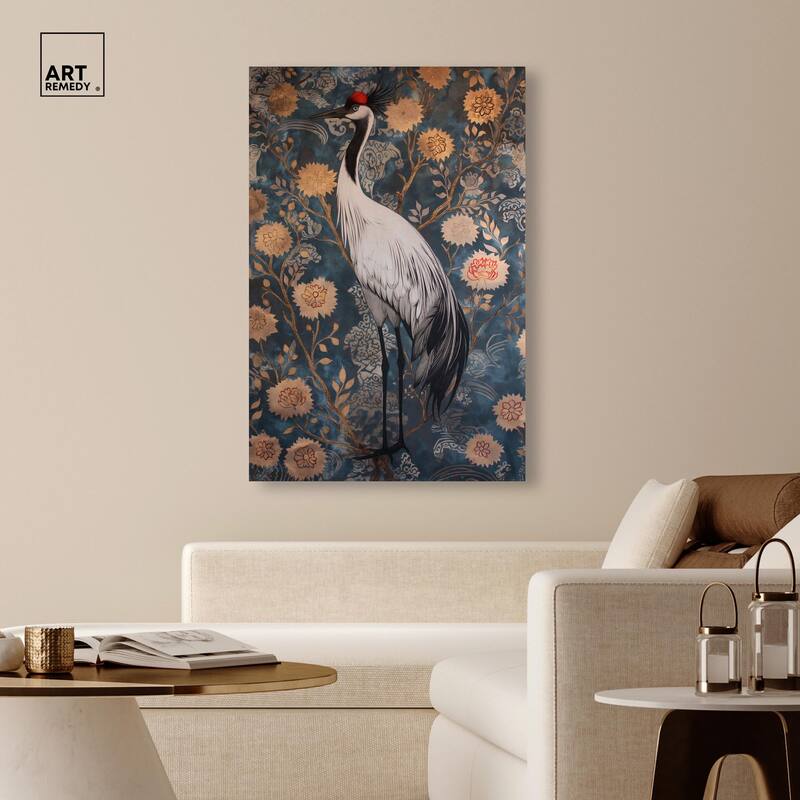 Botanical Bird II Canvas by Art Remedy, Gallery Wrapped