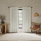 preview thumbnail 14 of 12, Indigo Road by Egypt Sherrod Palo Global Embroidery Semi-Sheer Rod Pocket 1-Piece Curtain Panel, Single Panel