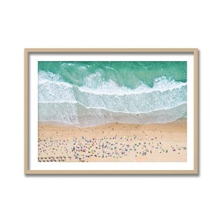 "Summer Beach" Framed Print Wall Art by Kathrin Pienaar