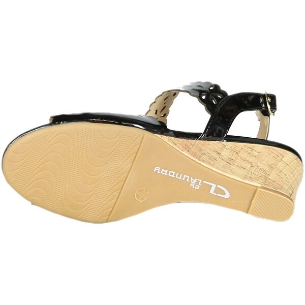 cl by laundry black wedge