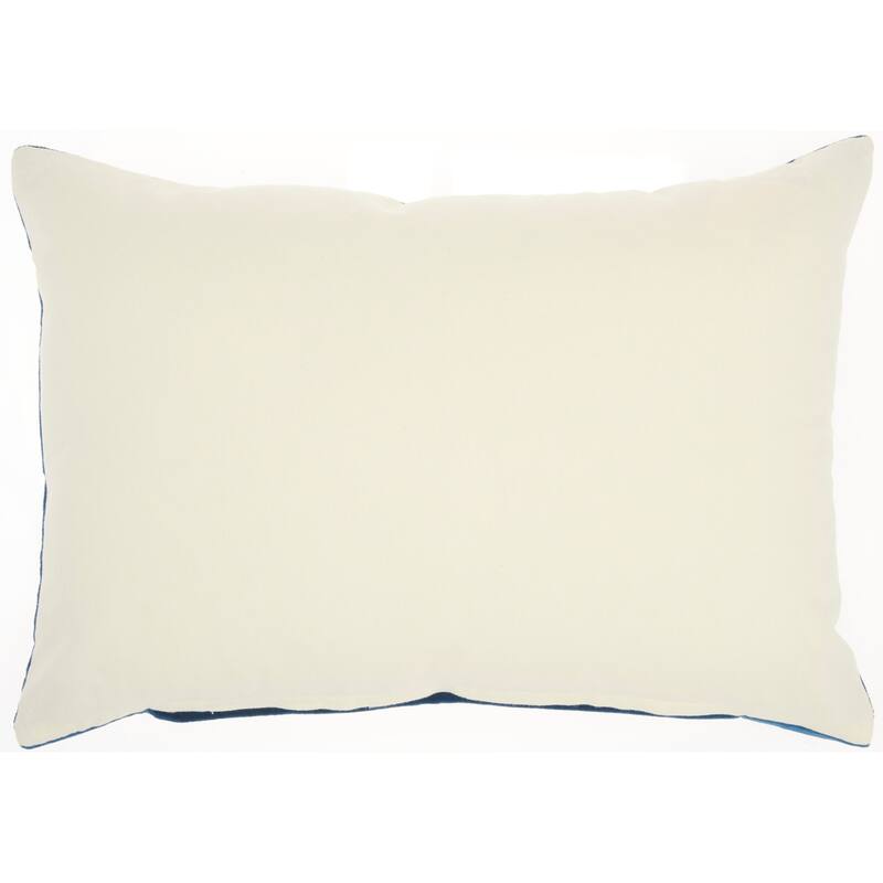 Mina Victory Life Styles Glam Solid Velvet Throw Pillow