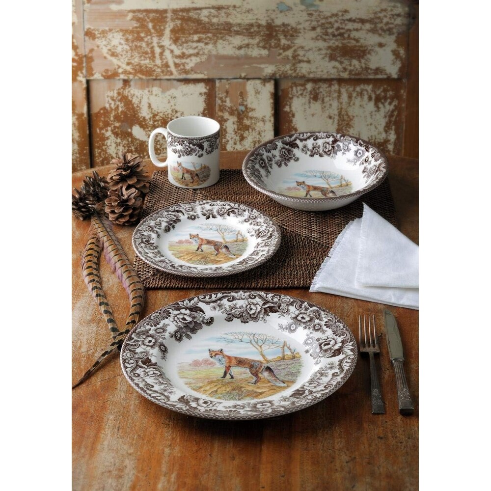 Spode Woodland Salad Plate Assorted Animals On Sale Overstock