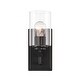 preview thumbnail 15 of 16, Minka Lavery Binsy - 1 Light Bath Vanity in Coal Finish