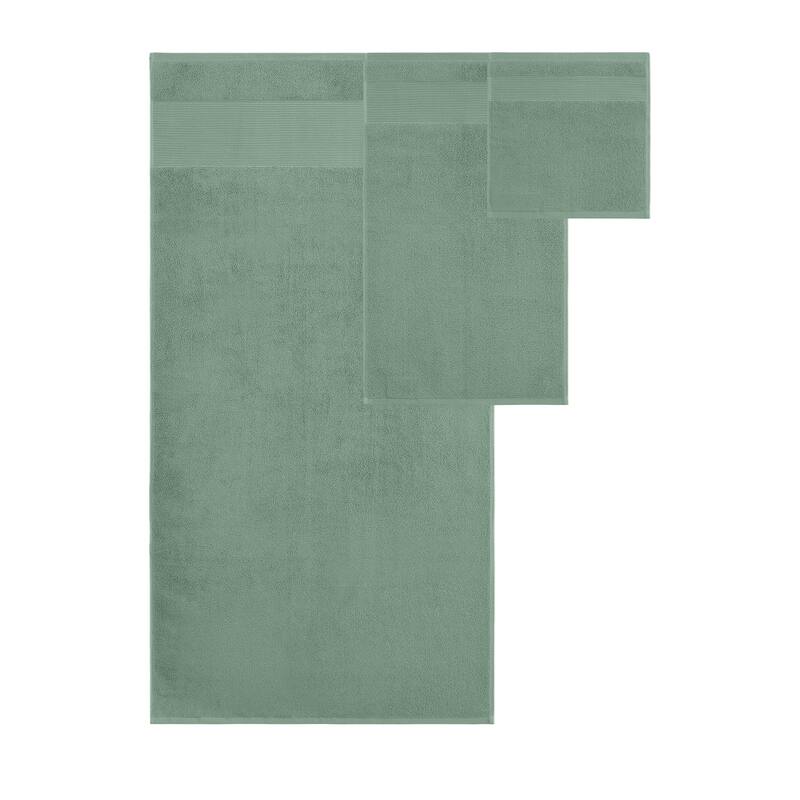 Modern Threads Air Cloud 6-Piece Bath Towel Set