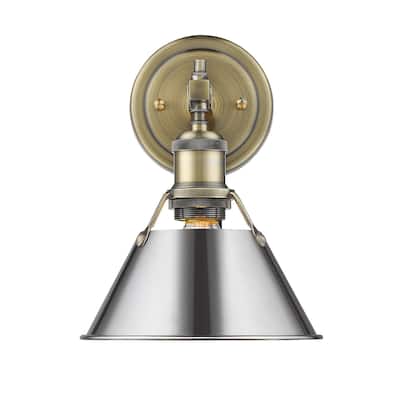 Golden Lighting Orwell 10" Tall Bathroom Sconce