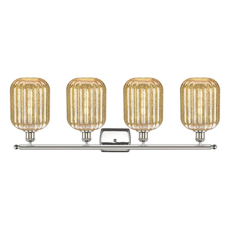 Innovations Lighting Endless Possibilities Ballston - Preston - 4 Light 37" Jar Shade Bath Vanity Light