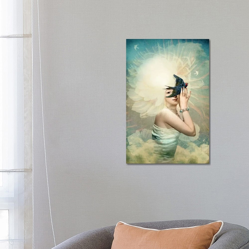 iCanvas "The Sun" by Catrin Welz-Stein Canvas Print