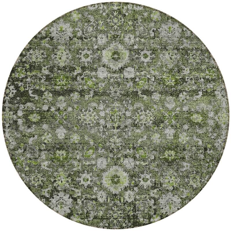 HomeRoots Oriental Traditional Rectangle Outdoor Rug