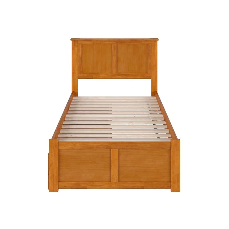 Madison Platform Bed with Footboard and Storage Drawers
