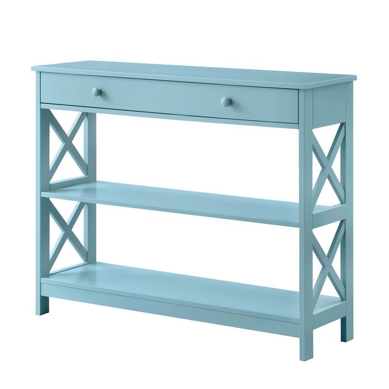 Convenience Concepts Oxford 1 Drawer Console Table with Shelves