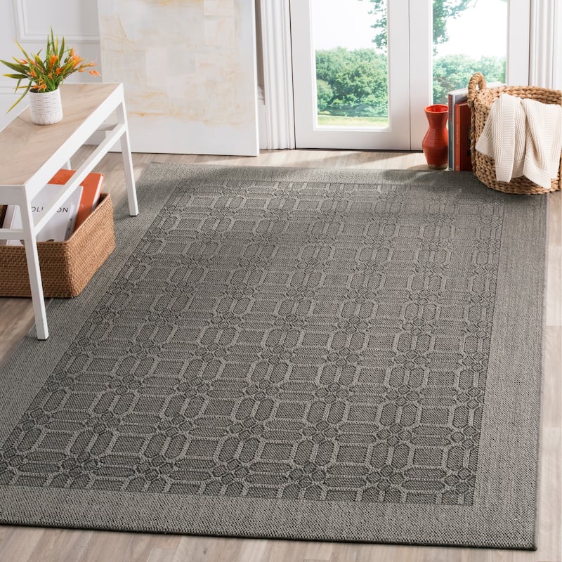 SAFAVIEH Palm Beach Maebelle Modern Sisal Rug - 8' x 11' - Ash