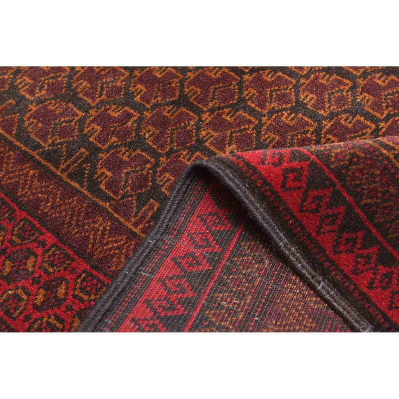 ECARPETGALLERY Hand-knotted Teimani Black Wool Rug - 2'7 x 4'6