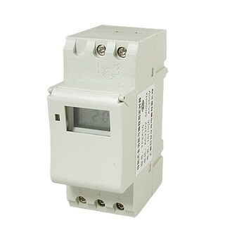 AC 220V Digital Daily Weekly Programmable Timer Switch - Bed Bath ...